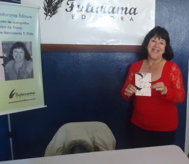 29-08-2017 - Acadêmica Maria Marlene Nascimento Teixeira Pinto tem dupla participação na FLIP